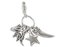 Cargar imagen en el visor de la galería, Silberanhänger Schmuck Bund Charm Anhänger 925er Sterling Silber Unisex
