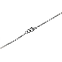 Cargar imagen en el visor de la galería, Brass Kette 47 cm Anhänger filigran Blumen Ranke 55 mm Perle Holz Scheibe Karabiner nickelfrei
