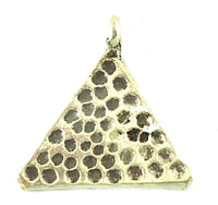 Load image into Gallery viewer, Silberanhänger Hill Tribe Dreieck Punkte gestanzt Anhänger Sterling Silber 925er Damen Schmuck
