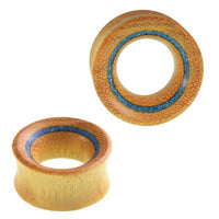 Load image into Gallery viewer, Tunnel Jackfrucht Holz crushed Türkis Rim dünn
