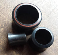 Load image into Gallery viewer, Flesh Tunnel Sonoholz Sawoholz Rim rot double flared
