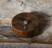 Load image into Gallery viewer, Flesh Plug Holz Parasitholz braun double flared
