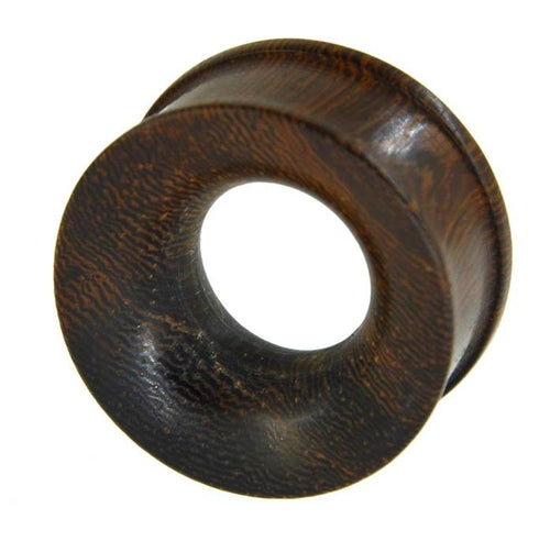 Holz Tunnel Parasitholz Wellenmuster ribbed braun