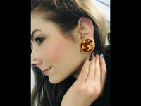 Load image into Gallery viewer, Flesh Plug Weltkarte Holz Welt Erde Globus double flared
