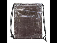 Load image into Gallery viewer, Turnbeutel silbern Glanz Rucksack unifarben verstellbar Kordel 36 x 44 cm
