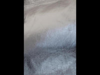 Load image into Gallery viewer, Turnbeutel silbern Glanz Rucksack unifarben verstellbar Kordel 36 x 44 cm
