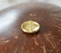 Load image into Gallery viewer, Anhänger 925 Sterling Silber vergoldet schwarz Ringe
