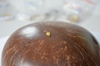 Cargar imagen en el visor de la galería, Anhänger 925 Sterling Silber vergoldet Herz 5mm
