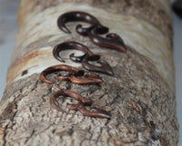 Load image into Gallery viewer, Sonoholz lang Tribal Piercing Holz Bögen Ornament
