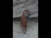 Load image into Gallery viewer, Sawoholz Piercing Dehnschnecke Phönix 4mm 6mm
