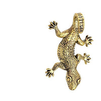 Load image into Gallery viewer, Ohrgewicht Messing Expander Piercing Eidechse 4mm
