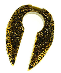 Cargar imagen en el visor de la galería, Ohrgewicht 8mm Dehner Edelstahl gold silber Schlüsselloch
