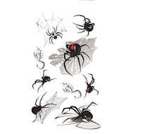 Load image into Gallery viewer, Klebetattoo Tattoos Spinnen Skorpione Comic diverse Designs 9 Motive 1 Bogen
