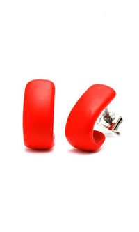 Load image into Gallery viewer, Brass Ohrstecker Stern Sterne bunt Unisex Ohrringe Edelstahl nickelfrei Kommunismus 12 mm
