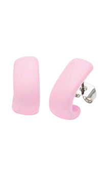 Load image into Gallery viewer, Brass Ohrstecker Stern Sterne bunt Unisex Ohrringe Edelstahl nickelfrei Kommunismus 12 mm
