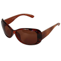 Load image into Gallery viewer, Die Sonnenbrille Damen Brille im Schlangenhaut Animal Design bietet glänzend getönte Gläser und UV 400 Schutz – für einen stilvollen und sicheren Auftritt.
