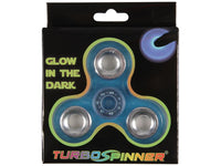 Load image into Gallery viewer, Turbo Fidget Spinner Tri (dreifach) leuchtend Glow in the dark Spielzeug Kreisel
