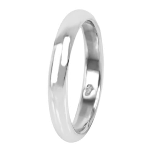 Silberring Band Ring glatt poliert 925er Sterling Silber Damen Schmuck Ringe
