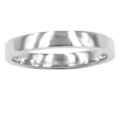Silberring glatt poliert Bandring Band Ringe Ring 925er Sterling Silber Damen Schmuck