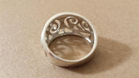 Load image into Gallery viewer, Silberring filigran Schmetterling poliert Ring 925er Sterling Silber Damen Schmuck
