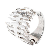 Load image into Gallery viewer, Ring massiv Fischgräte Fishbone 925 Sterlingsilber
