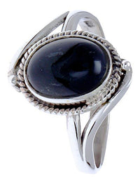Load image into Gallery viewer, Silberringe Onyx Seil Bögen Kugeln oval 925 Sterling
