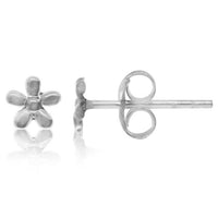 Cargar imagen en el visor de la galería, Ohrstecker Glas transparent hellgrün scheinend, 5 mm Ø, facettiert, glitzernd, 925er Sterlingsilber-Stift
