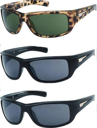 Load image into Gallery viewer, Three Sonnenbrille Herren Designer Brille are shown: the top pair is brown tortoiseshell with green lenses, and the two below have black frames with dark lenses and metallic accents. All feature getönt 400UV UV-Schutz for your eyes.
