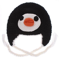 Load image into Gallery viewer, Tiermütze Strick Mütze Skimütze Tiergesicht Cartoon Wolle unisex Kinder Winter
