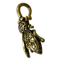 Cargar imagen en el visor de la galería, Piercing Ohrgewicht Messing 15g Biene 3mm Hook
