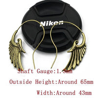 Load image into Gallery viewer, Piercing Messing Hook Ohrhänger 1.3mm Flügel Spirale
