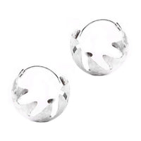 Load image into Gallery viewer, Silberohrringe 925er Silber Ohrringe Ohrhänger Damen Schmuck Creolen Zacken
