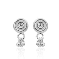 Load image into Gallery viewer, Silberohrstecker Ohrstecker Ohrringe Unisex 925er Sterling Silber Kreis Kugeln glänzend
