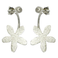 Load image into Gallery viewer, Silberohrringe 925er Silber Ohrringe Ohrhänger Damen Schmuck Blume Ohrstecker
