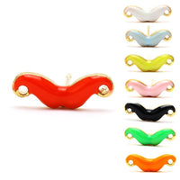 Load image into Gallery viewer, Brass Ohrstecker Stern Sterne bunt Unisex Ohrringe Edelstahl nickelfrei Kommunismus 12 mm
