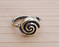 Load image into Gallery viewer, Nostril Piercing Messing Nasenringe Spirale spiralig 10 mm/0,8 mm Nasenschmuck
