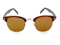 Load image into Gallery viewer, Unisex Viper Nerd Sonnenbrille getönt in braun Zebra Muster Sonnenbrillen
