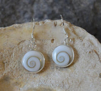 Load image into Gallery viewer, Shivaauge 925 Sterling Silber Damen Ohrringe rund 10mm
