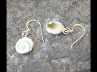 Load image into Gallery viewer, Shivaauge 925 Sterling Silber Damen Ohrringe rund 10mm
