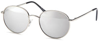 Load image into Gallery viewer, Sonnenbrille rund Gläser John Lennon Style 400UV Metallrahmen golden verspiegelt
