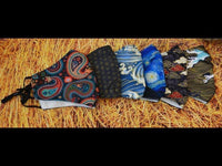 Cargar imagen en el visor de la galería, Mund Nasen Schutz Bedeckung Kunst Maske waschbar
