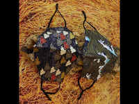 Cargar imagen en el visor de la galería, Mund Nasen Schutz Bedeckung Kunst Maske waschbar
