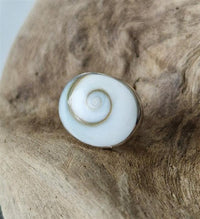 Load image into Gallery viewer, Shivaauge aufrecht oval Silberohrstecker Ohrstecker 925er Silber Shiva Auge Eye Damen
