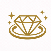 Alt-Text: Hochwertige Materialien – Diamant Symbol