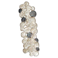 Load image into Gallery viewer, Anhänger 925 Sterling Silber Kreise schwarz schmal - chic - net.de
