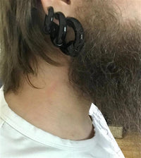 Load image into Gallery viewer, Ball Closure Piercing Klemmkugel Ring schwarz Acryl - chic - net.de
