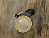 Load image into Gallery viewer, Bauchnabel Piercing Edelstahl Holz Stein Tropfen Träne - chic - net.de
