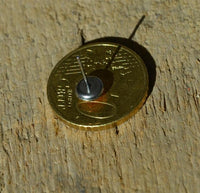 Load image into Gallery viewer, Edelstahl Ohrstecker 3 - Ton Poker Karte Karo 7mm - chic - net.de
