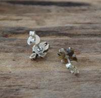 Load image into Gallery viewer, Ohrstecker 925 Sterling Silber Schildkröte Opal E-Coat
