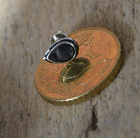 Load image into Gallery viewer, Ohrstecker 925 Silber E-Coat Muschel bunt Tropfen Träne
